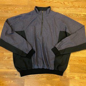 Vintage Roche Pullover Half Zip Track Jacket Men XL Windbreaker Made In USA